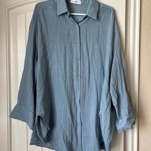 NWOT CJLA Carson button down